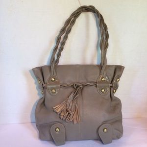 New Michael Rome Leather Shoulder Bag Italy